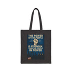 The Power of the People Cotton Canvas Tote Bag