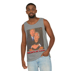 Trump and Epstein Coldplay Cam Unisex Cotton Tank Top