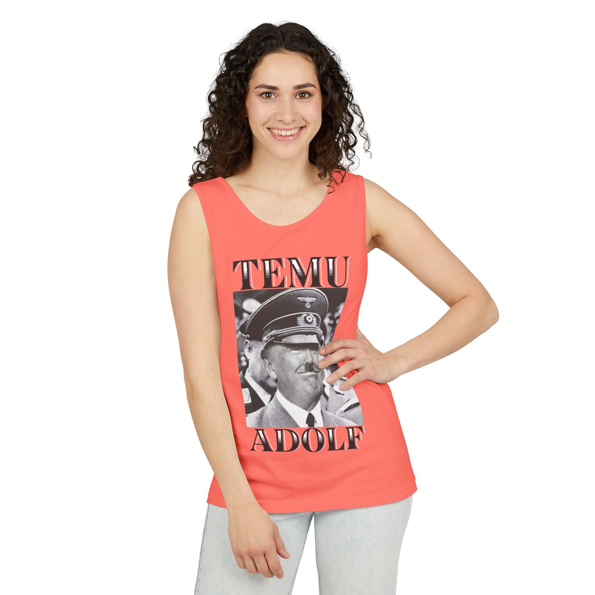 Temu Adolf Unisex Cotton Tank Top