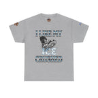I Like My ICE Crushed Unisex Heavy Cotton Gildan Tee, Casual Wear, Gift for Activists, Comfortable Protest Wear