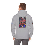 No Kings in the USA Unisex Heavy Blend Gildan Hoodie Sweatshirt, Casual Wear, Gift for Activists, Comfortable Protest Wear