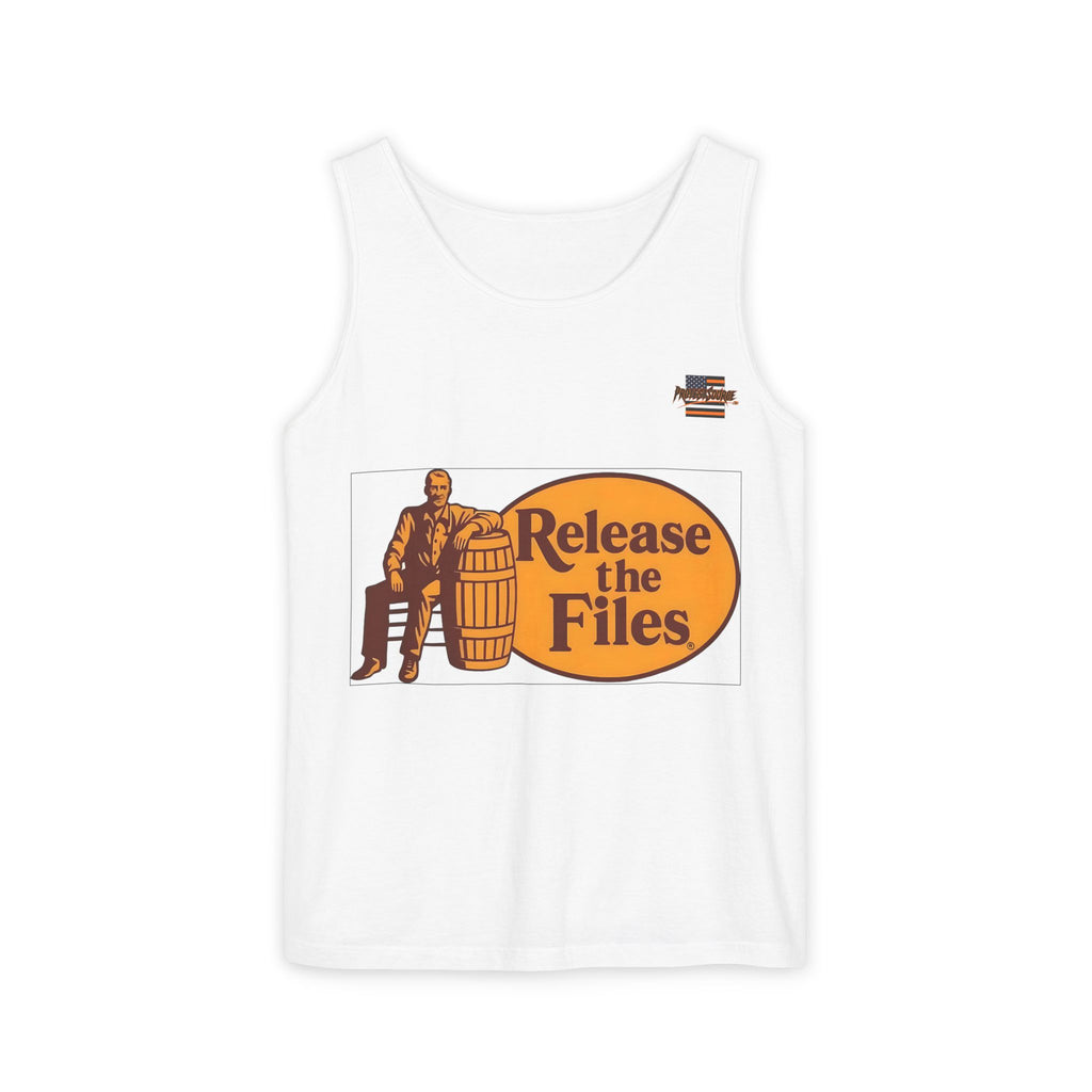 Release the Files Unisex Cotton Tank Top