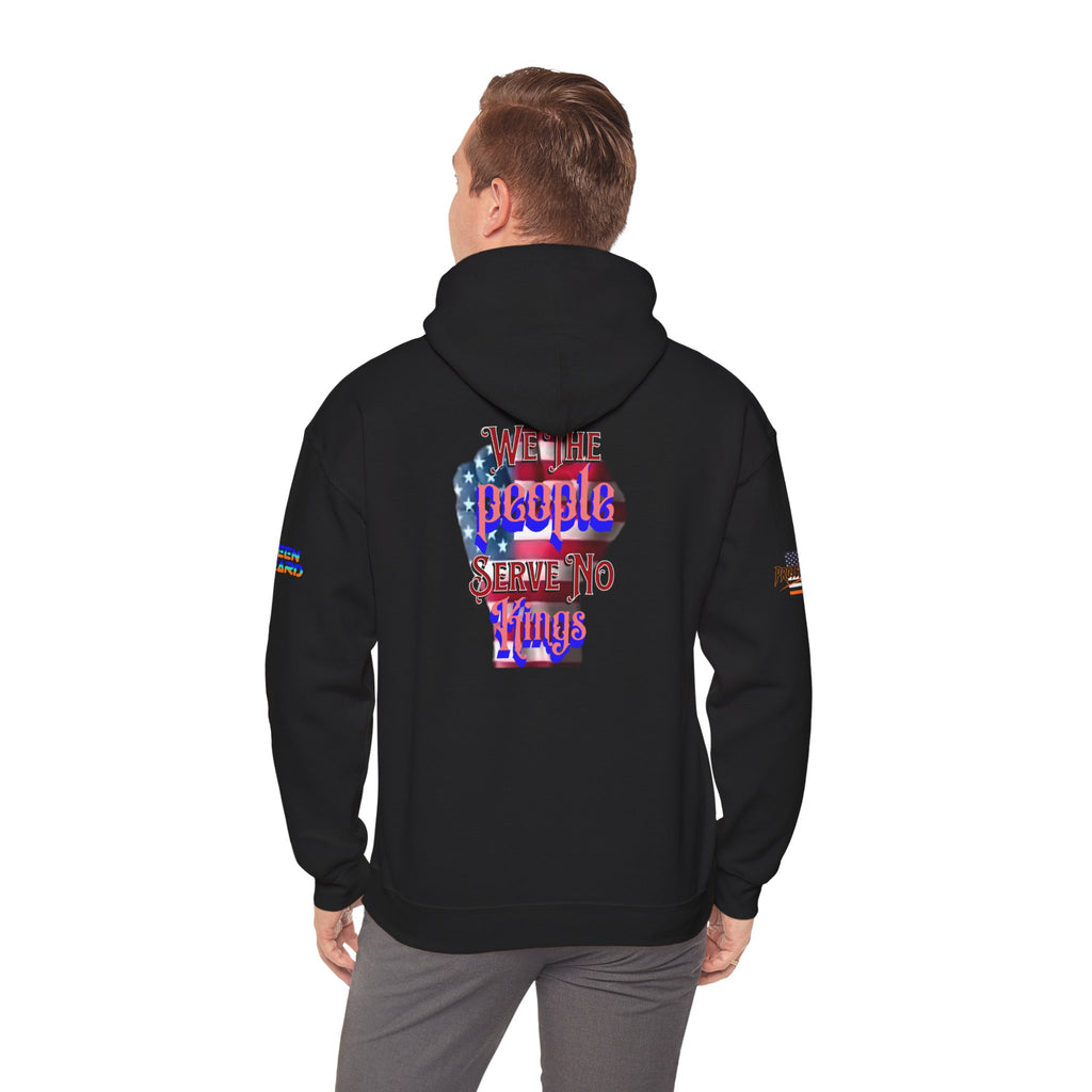 We The People Serve No Kings Unisex Heavy Blend Gildan Hoodie