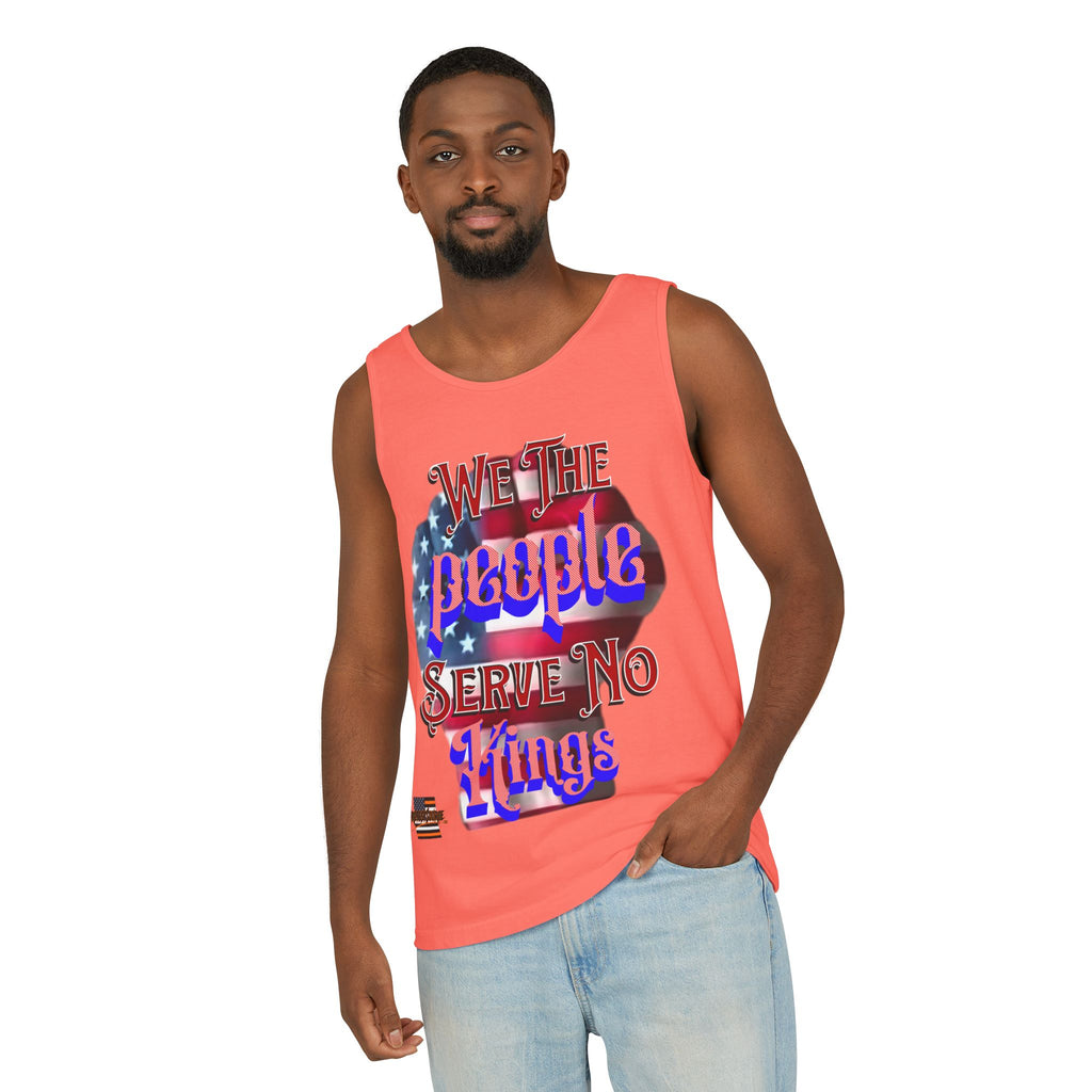 We The People Serve No Kings Unisex Cotton Tank Top