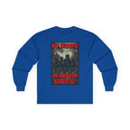 No Troops on American Streets Long Sleeve Cotton Gildan Tee