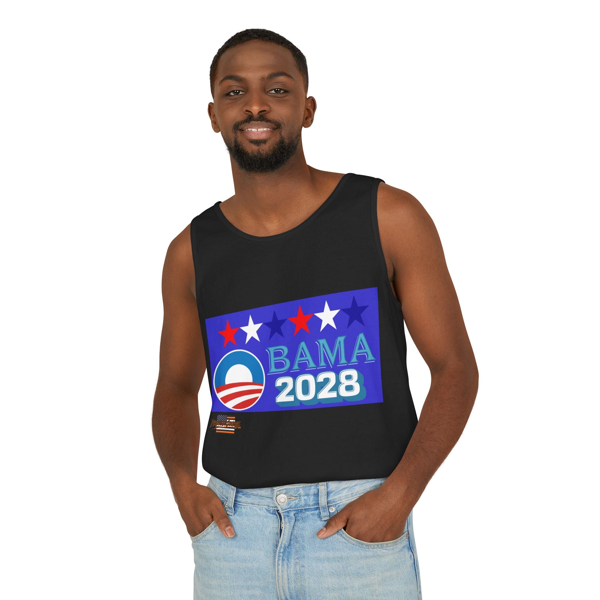 Obama 2028 Unisex  Cotton Tank Top