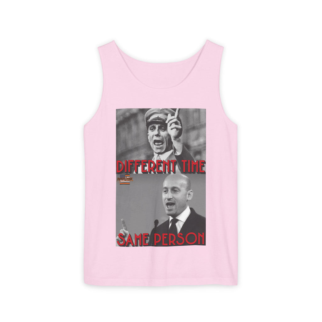 Different Time, Same Person Unisex Cotton Tank Top
