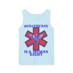 Healthcare is a Human Right Unisex Cotton Tank Top