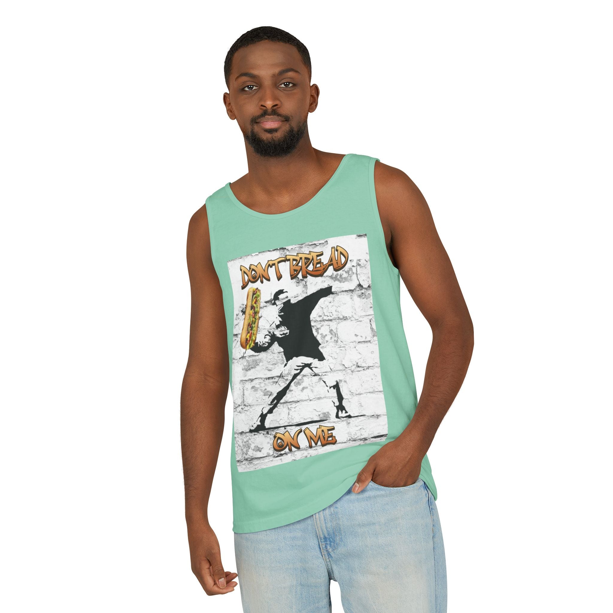 Don't Bread On Me Unisex Cotton Tank Top
