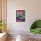 American Fascist 16"X20" Aluminum Metal Protest Sign