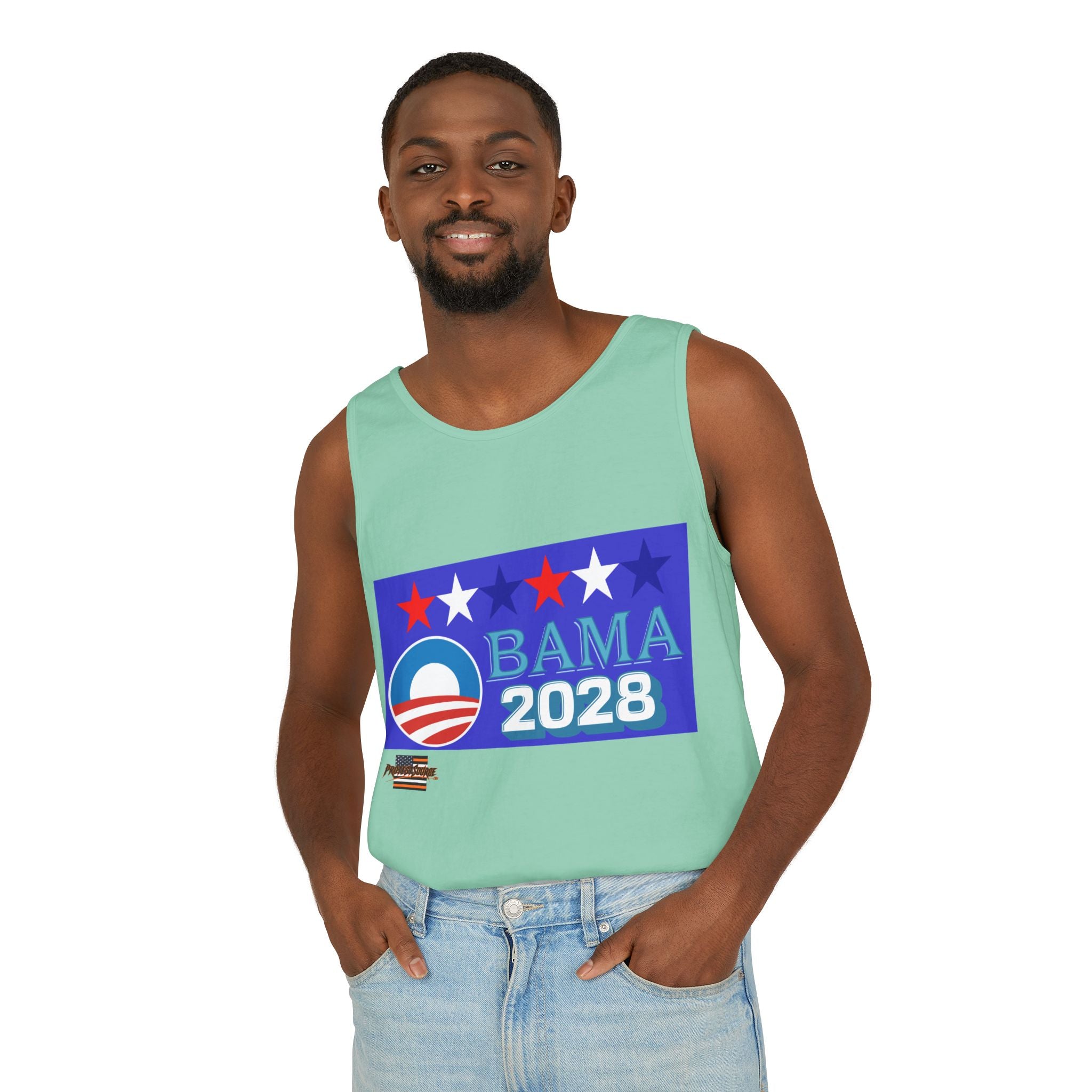 Obama 2028 Unisex  Cotton Tank Top