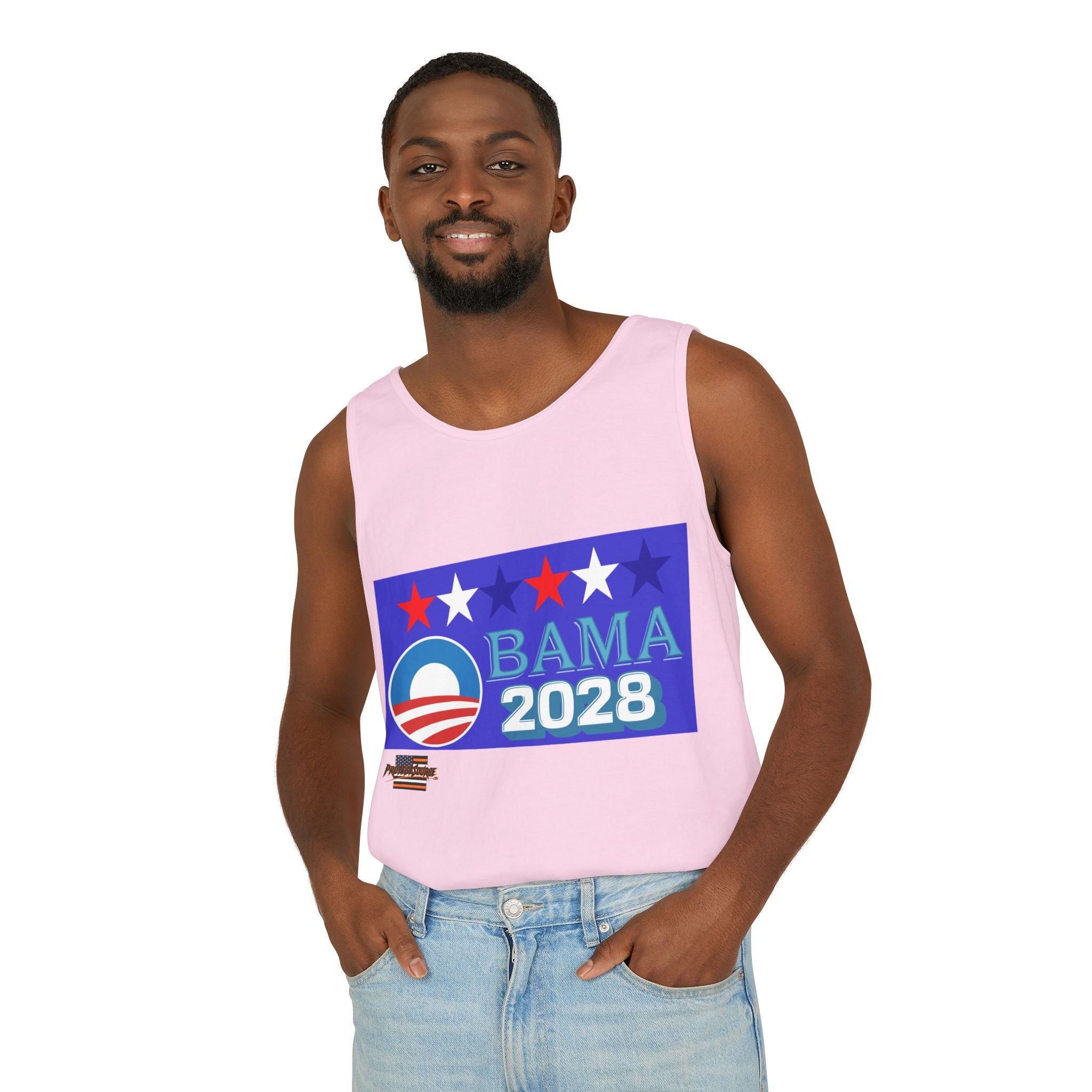 Obama 2028 Unisex  Cotton Tank Top
