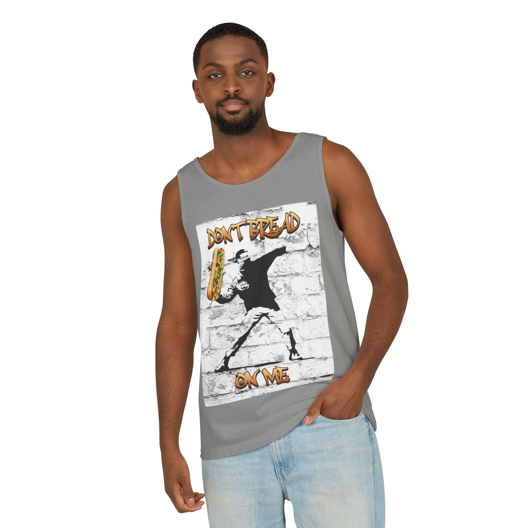 Don't Bread On Me Unisex Cotton Tank Top