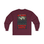 No Troops on American Streets Long Sleeve Cotton Gildan Tee