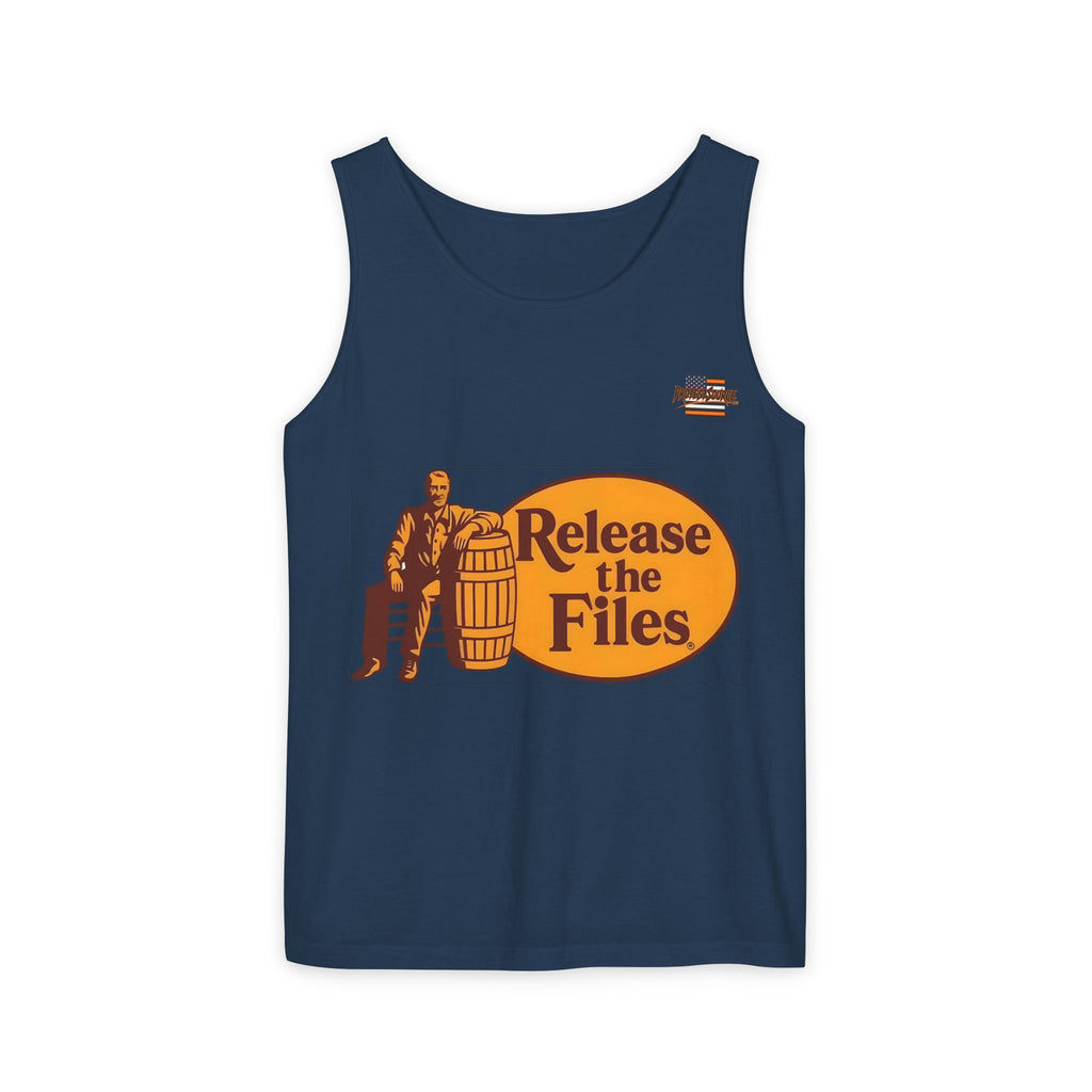 Release the Files Unisex Cotton Tank Top