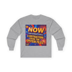 Now That's What I Call a Distraction Long Sleeve Cotton Gildan Tee