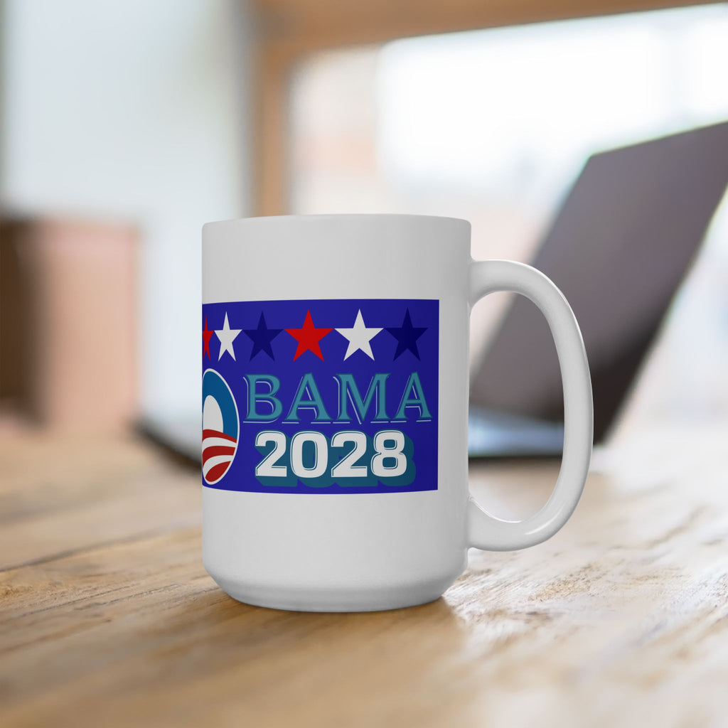 Obama 2028 15 oz. Ceramic Coffee Mug