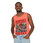 Respect Existence or Expect Resistance Unisex Cotton Tank Top