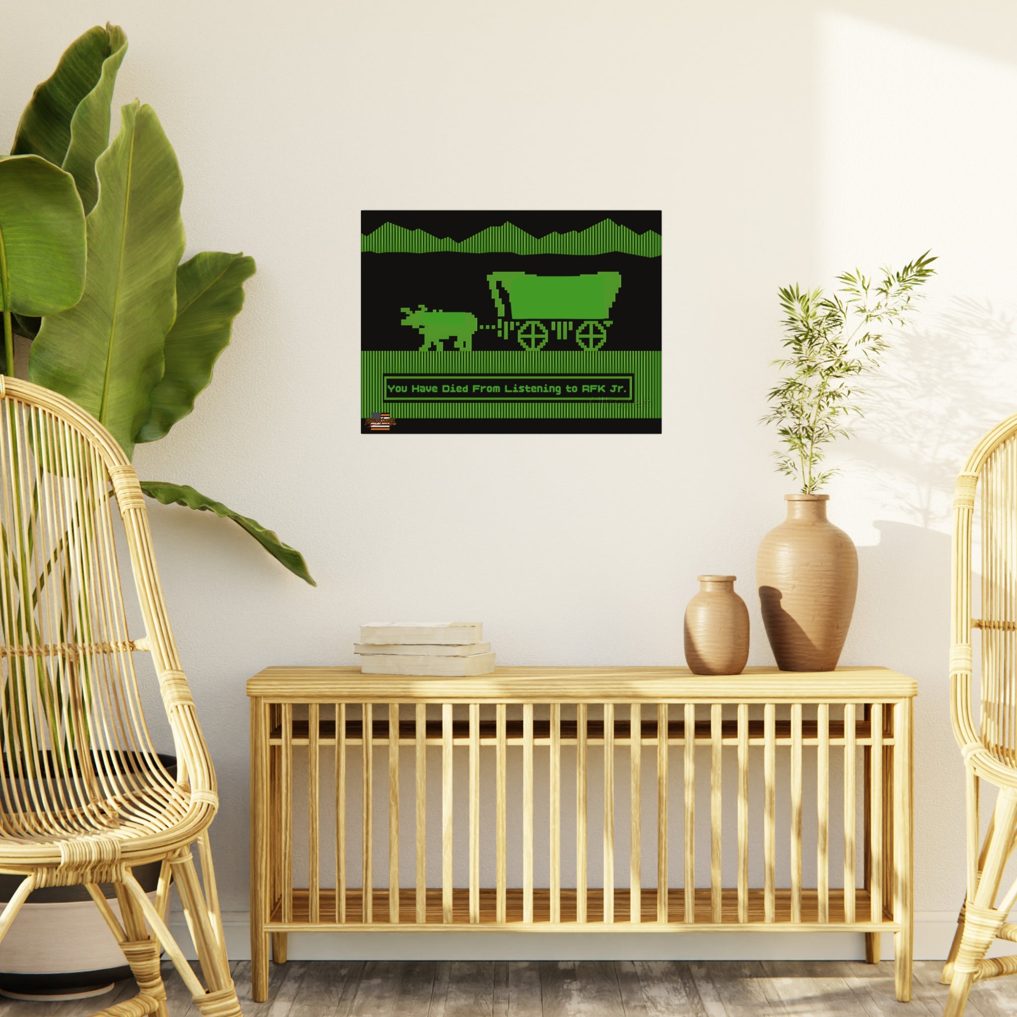 RFK Jr. Kills Protest Sign, Durable Foam Board Art, Framable for Home, Unique Decor, Wall Art, Civil Rights Awareness, Gift for Activists