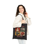 Different Time, Same Hat Cotton Canvas Tote Bag