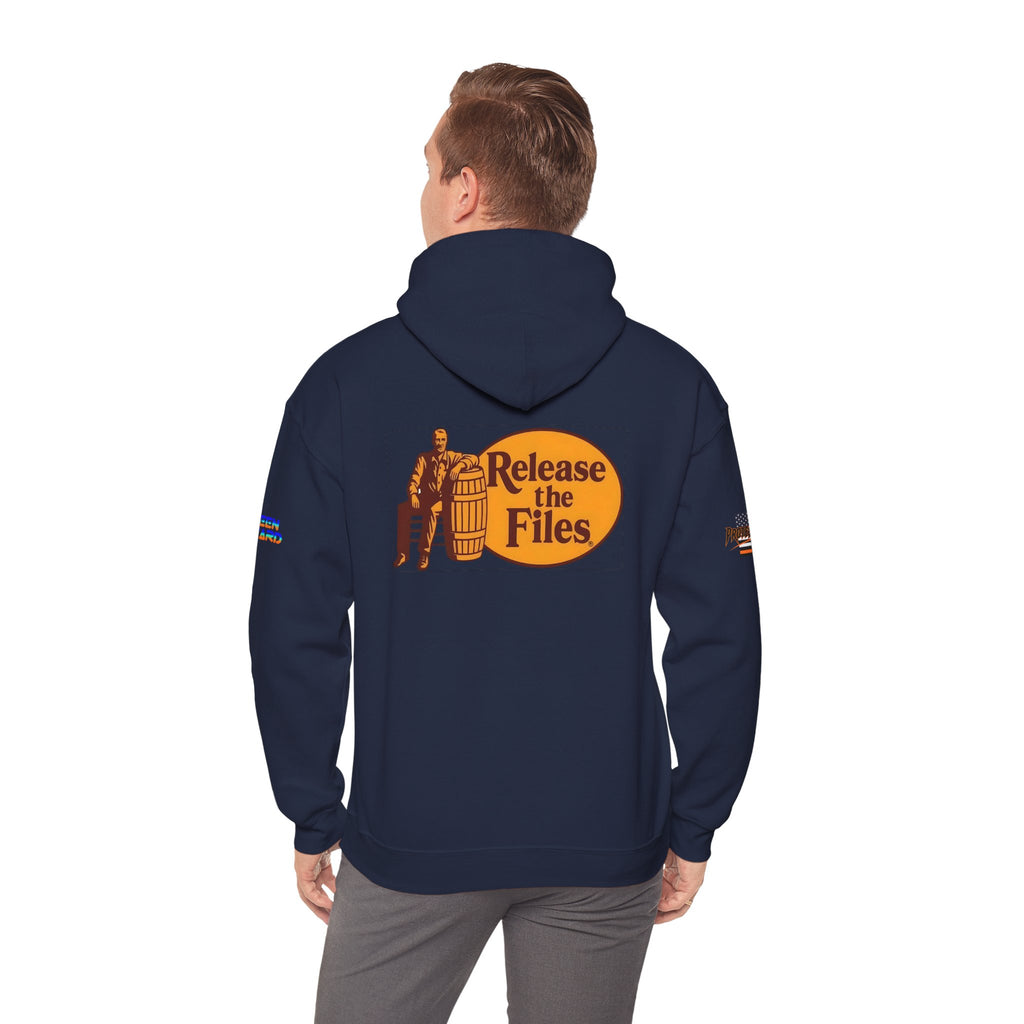 Release The Files Unisex Heavy Blend Gildan Hoodie