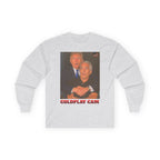 Trump and Epstein Coldplay Cam Long Sleeve Cotton Gildan Tee