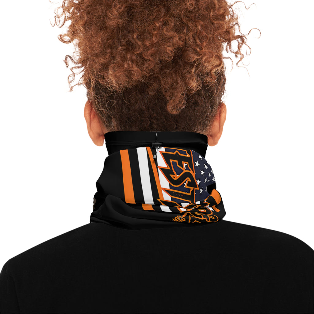 Trump Epstein Coldplay Cam Winter Neck Gaiter with Drawstring, Protest Gear, Winter Accessories, Outdoor Wear, Gift for Activists, Cozy Neckwarmer