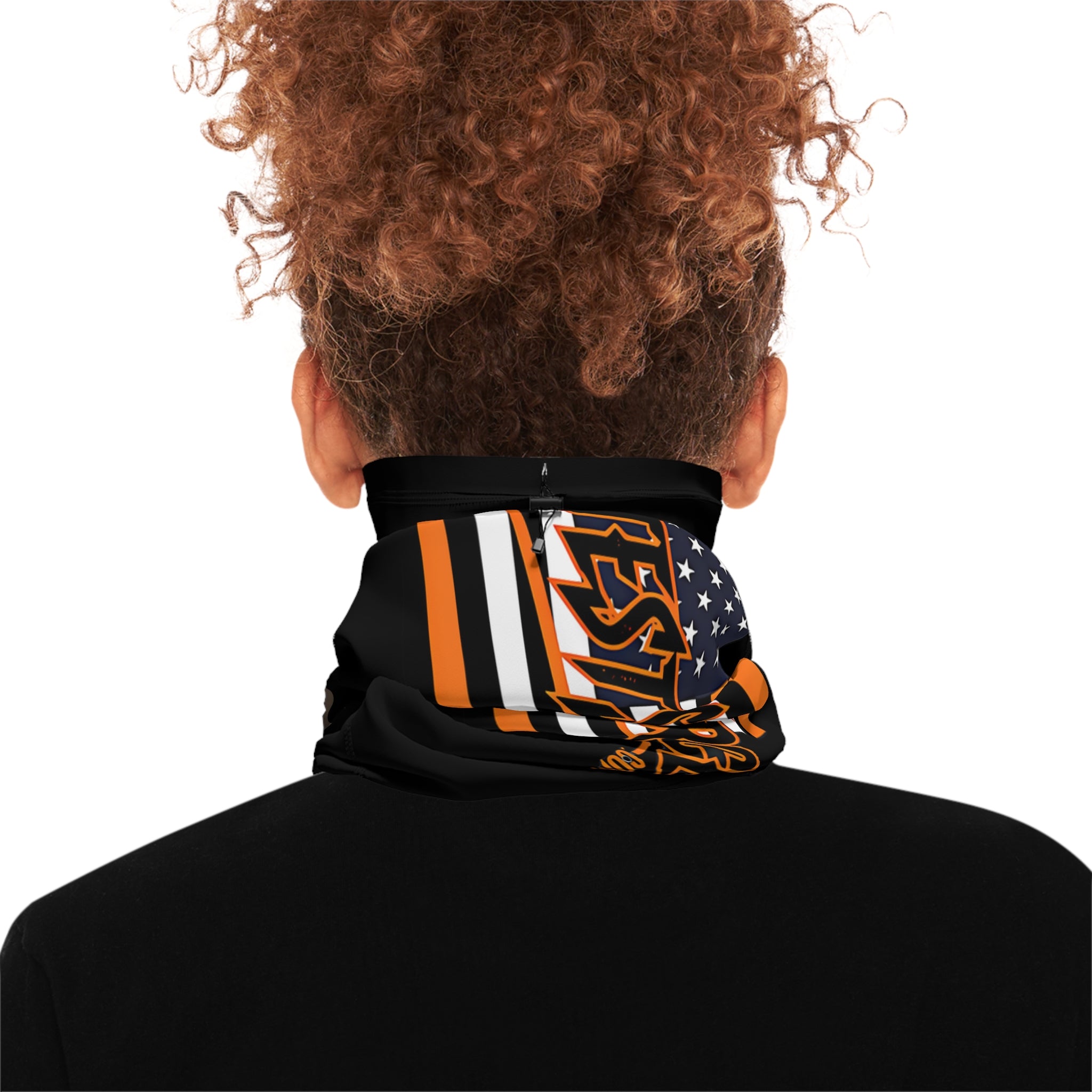 Trump Epstein Coldplay Cam Winter Neck Gaiter with Drawstring, Protest Gear, Winter Accessories, Outdoor Wear, Gift for Activists, Cozy Neckwarmer