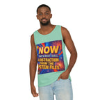 Now That's What I Call A Distraction Unisex Cotton Tank Top