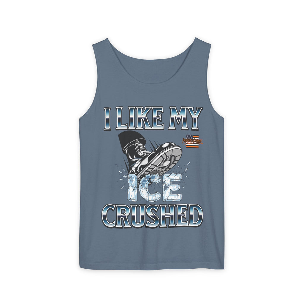 I Like My ICE Crushed Unisex Cotton Tank Top
