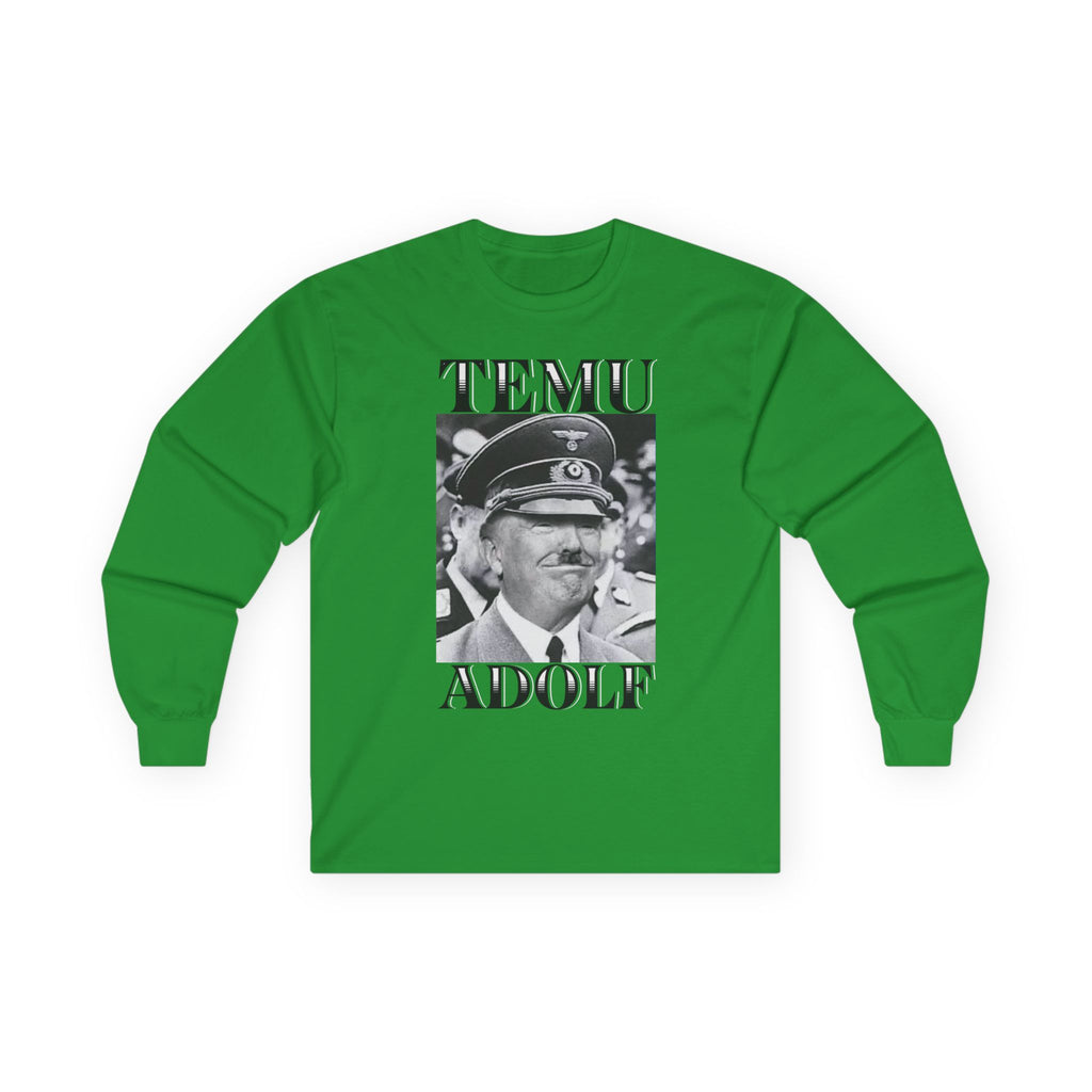 Temu Adolf Long Sleeve Cotton Gildan Tee
