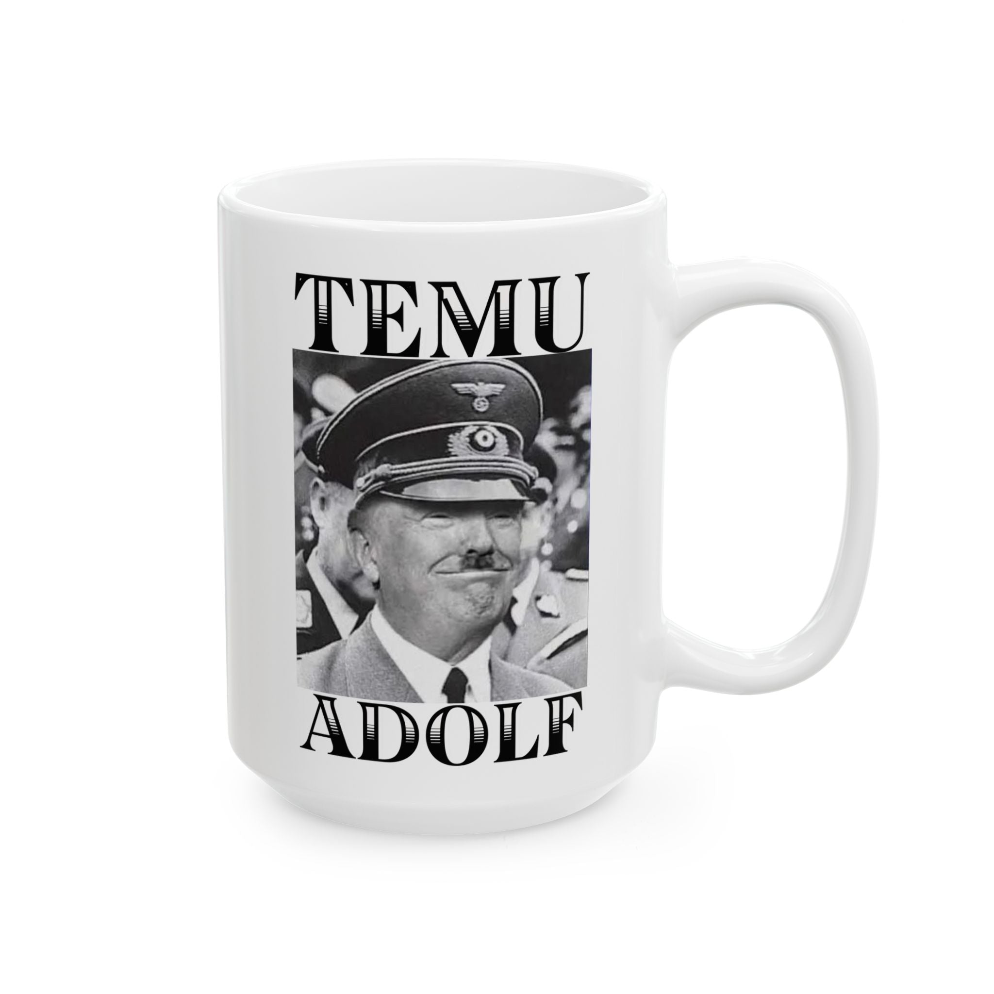 Temu Adolf 15 oz. Ceramic Coffee Mug