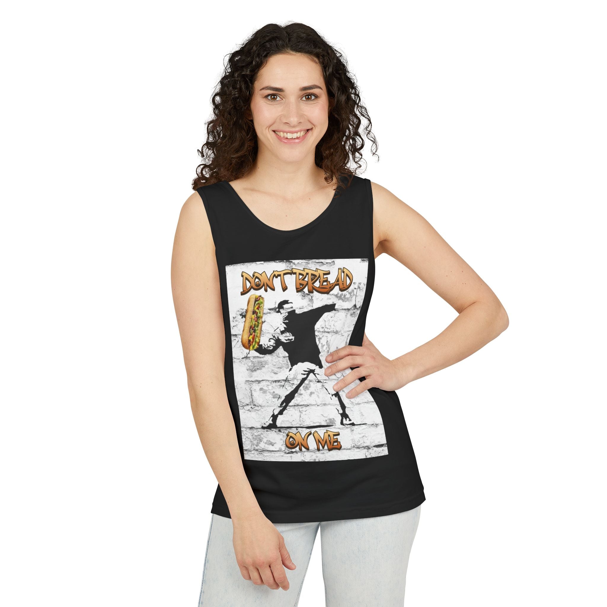 Don't Bread On Me Unisex Cotton Tank Top
