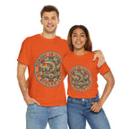 Nobody is Illegal on Stolen Land Unisex Heavy Cotton Gildan Tee, Casual Wear, Gift for Activists, Comfortable Protest Wear