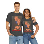 Trump Epstein Coldplay Cam Unisex Heavy Cotton Gildan Tee, Casual Wear, Gift for Activists, Comfortable Protest Wear