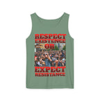 Respect Existence or Expect Resistance Unisex Cotton Tank Top