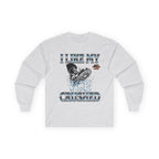 I Like My ICE Crushed Long Sleeve Cotton Gildan Tee