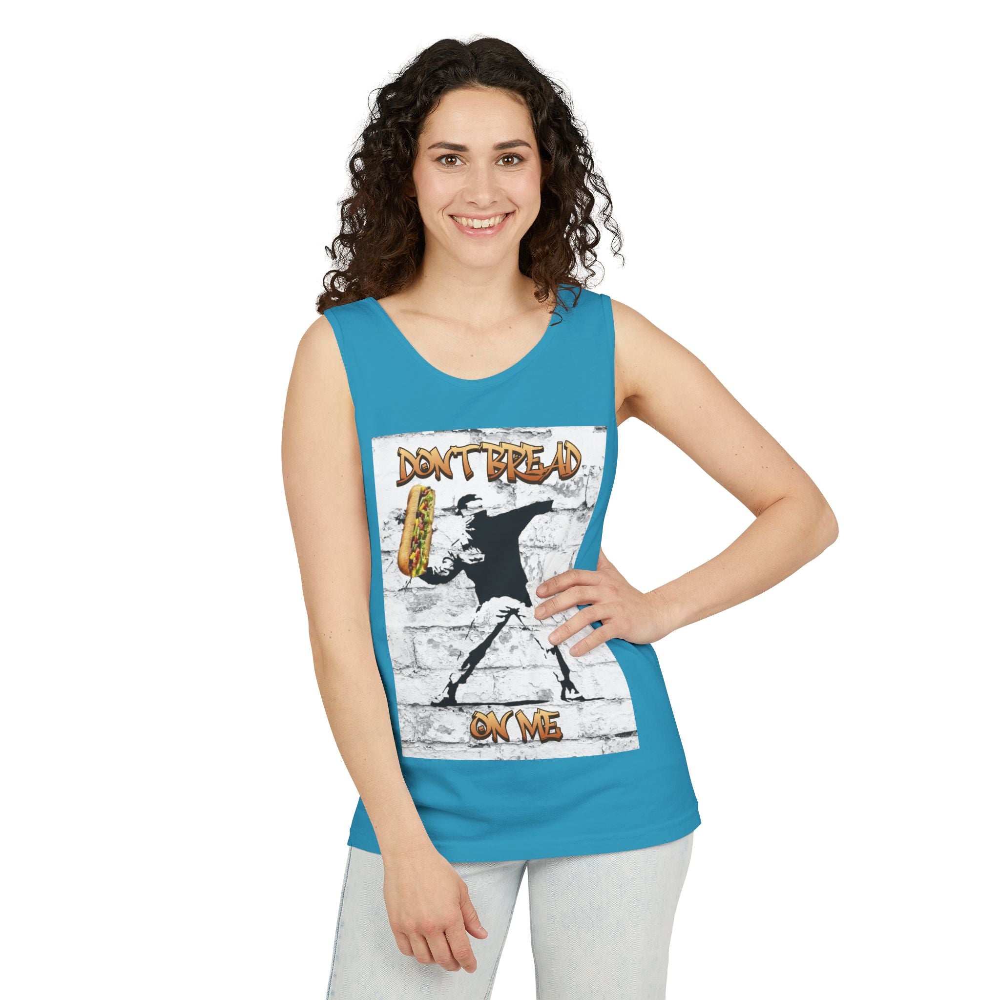 Don't Bread On Me Unisex Cotton Tank Top