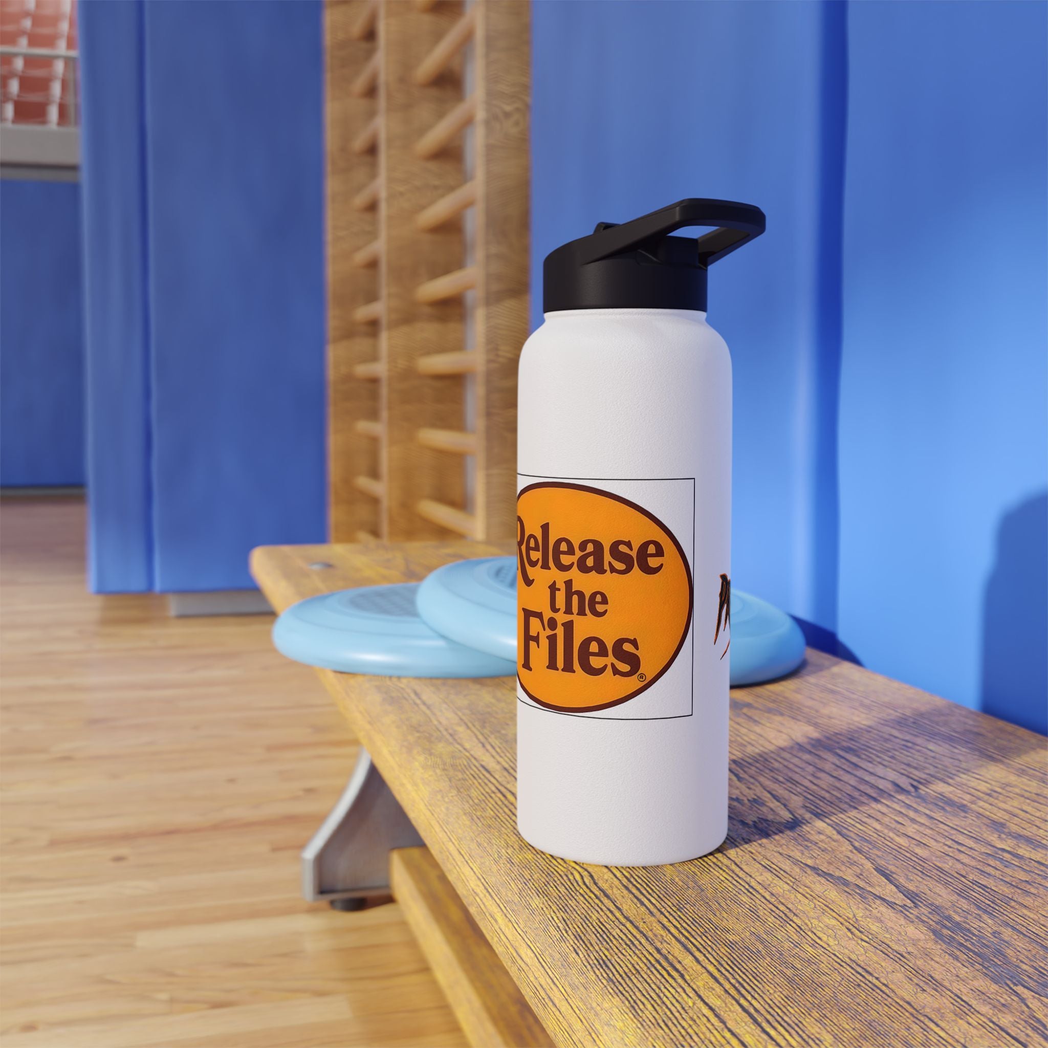 Release the Files Insulated  32 oz. Water Bottle, Perfect for Activists, Protests, Commuters, Gifts, and Daily Use