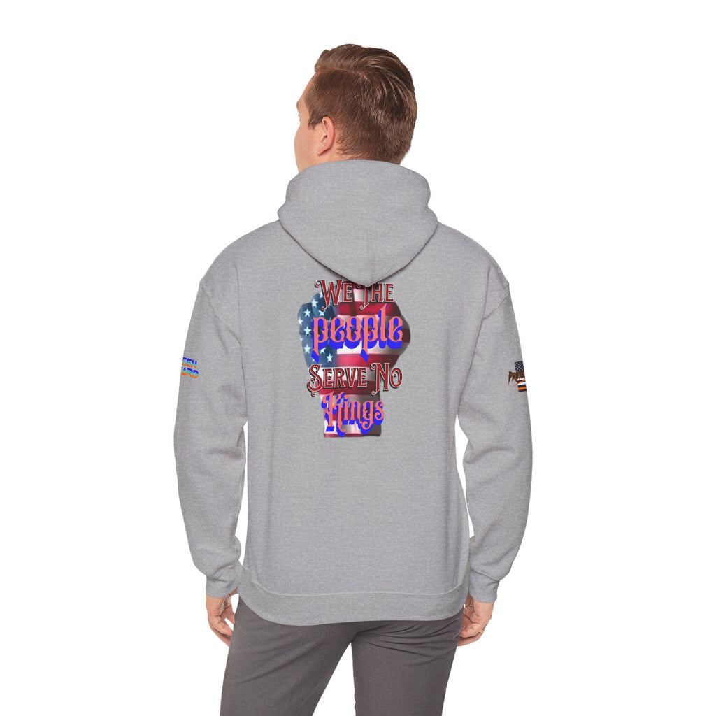 We The People Serve No Kings Unisex Heavy Blend Gildan Hoodie