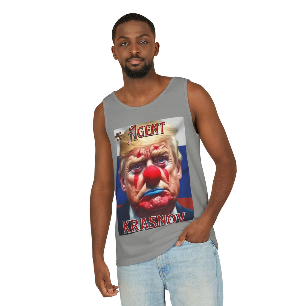 Agent Krasnov Unisex Cotton Tank Top