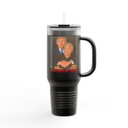 Trump Epstein Coldplay Cam Insulated  40 oz. Travel Mug, Perfect for Activists, Protests, Commuters, Gifts, and Daily Use