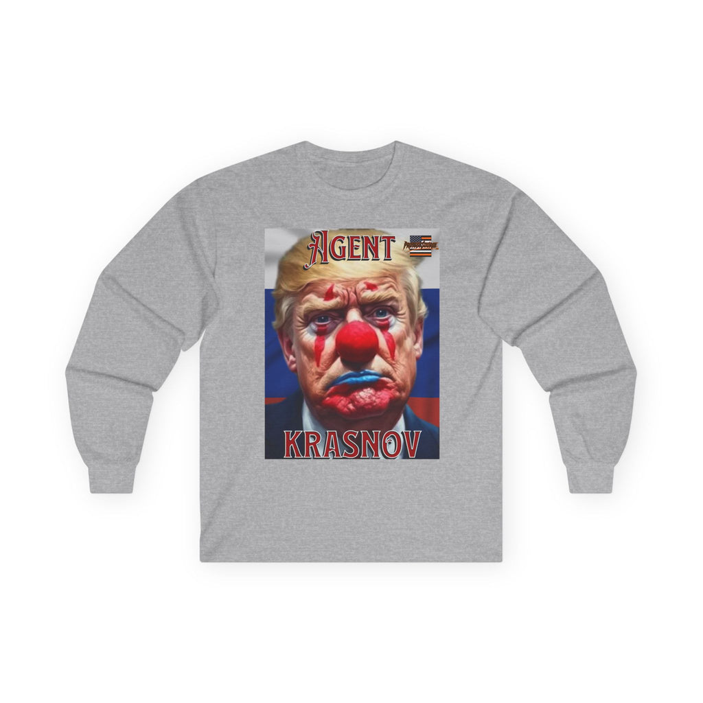 Agent Krasnov Long Sleeve Cotton Gildan Tee