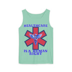 Healthcare is a Human Right Unisex Cotton Tank Top