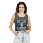 The Power of the People Unisex Cotton Tank Top