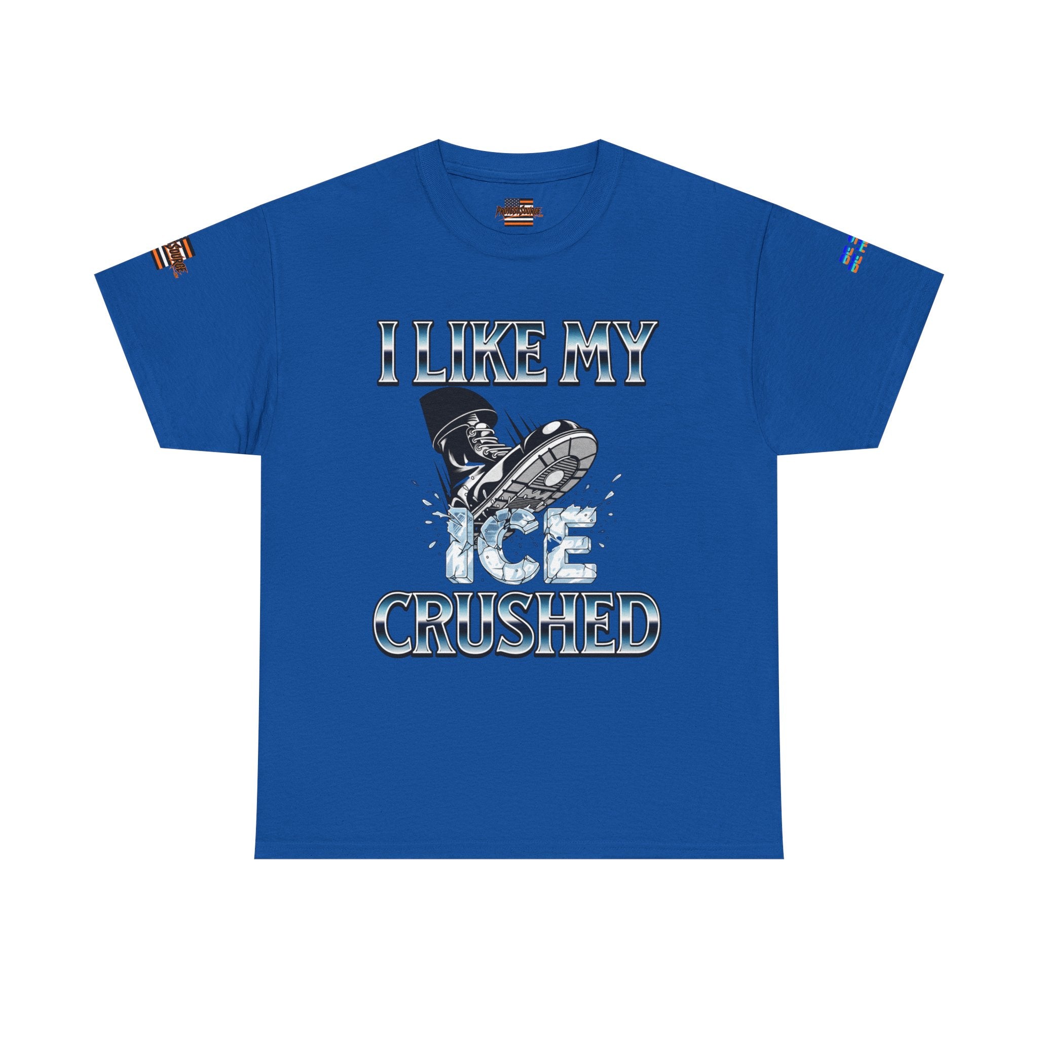 I Like My ICE Crushed Unisex Heavy Cotton Gildan Tee, Casual Wear, Gift for Activists, Comfortable Protest Wear