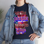 We The People Serve No Kings Unisex Heavy Cotton Gildan Tee