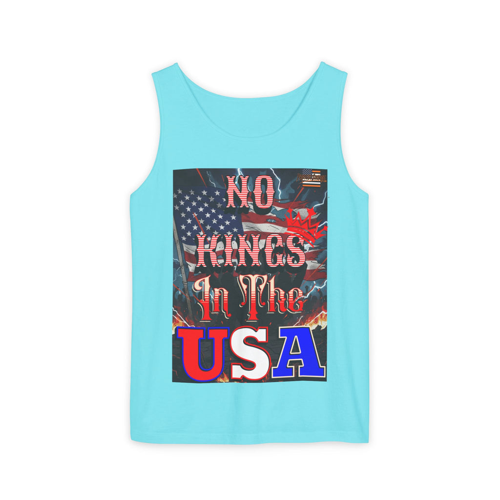 No Kings In The USA Unisex Cotton Tank Top