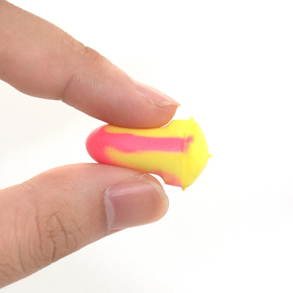 60 pcs Earplugs Sound Insulation Anti Noise Foam Soft