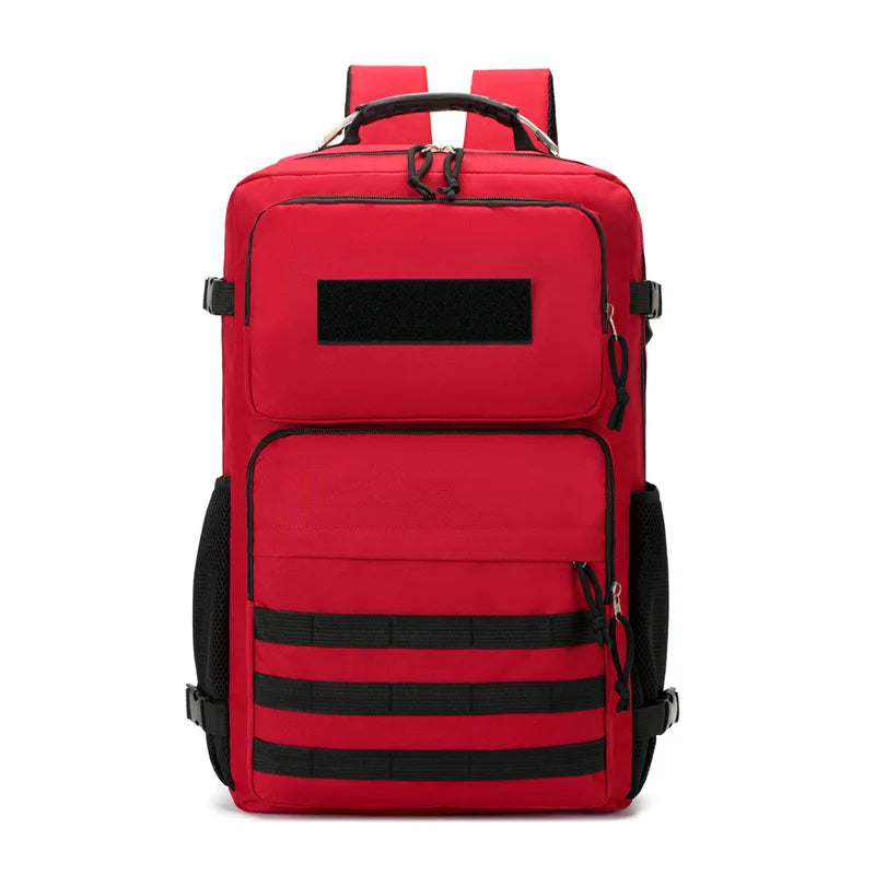 25L Molle Day pack with 3 Compartments and 2 Water Bottle Pockets